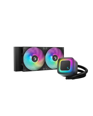 DeepCool LE240 V2 240mm ARGB Liquid CPU Cooler (Black)