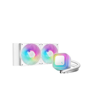 DeepCool LE240 WH V2 240mm ARGB Liquid CPU Cooler (White)
