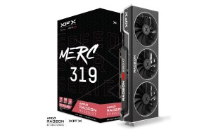 XFX Speedster MERC 319 AMD Radeon RX 6950 XT Black Gaming Graphics Card with 16GB GDDR6, AMD RDNA� 2