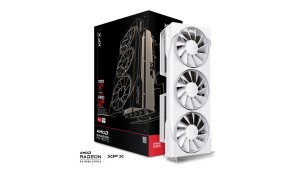 XFX Swift AMD Radeon RX 9070 OC White Triple Fan Gaming Edition with 16GB GDDR6 HDMI 3xDP, AMD RDNA� 4