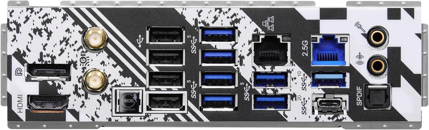 ASRock X670E STEEL LEGEND, AMD X670, AM5, ATX, 4 DDR5, HDMI, DP, Wi-Fi 6E, GB & 2.5G LAN, PCIe5, RGB, 4x M.2